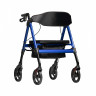 Роллаторы на четырех колесах Ortonica XR201 (до 220 кг) цвет синий
