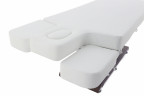 Массажный стол электрический MED-MOS ММКМ-2 (КО-159.1Д) белый, с подогревом ложа (S)